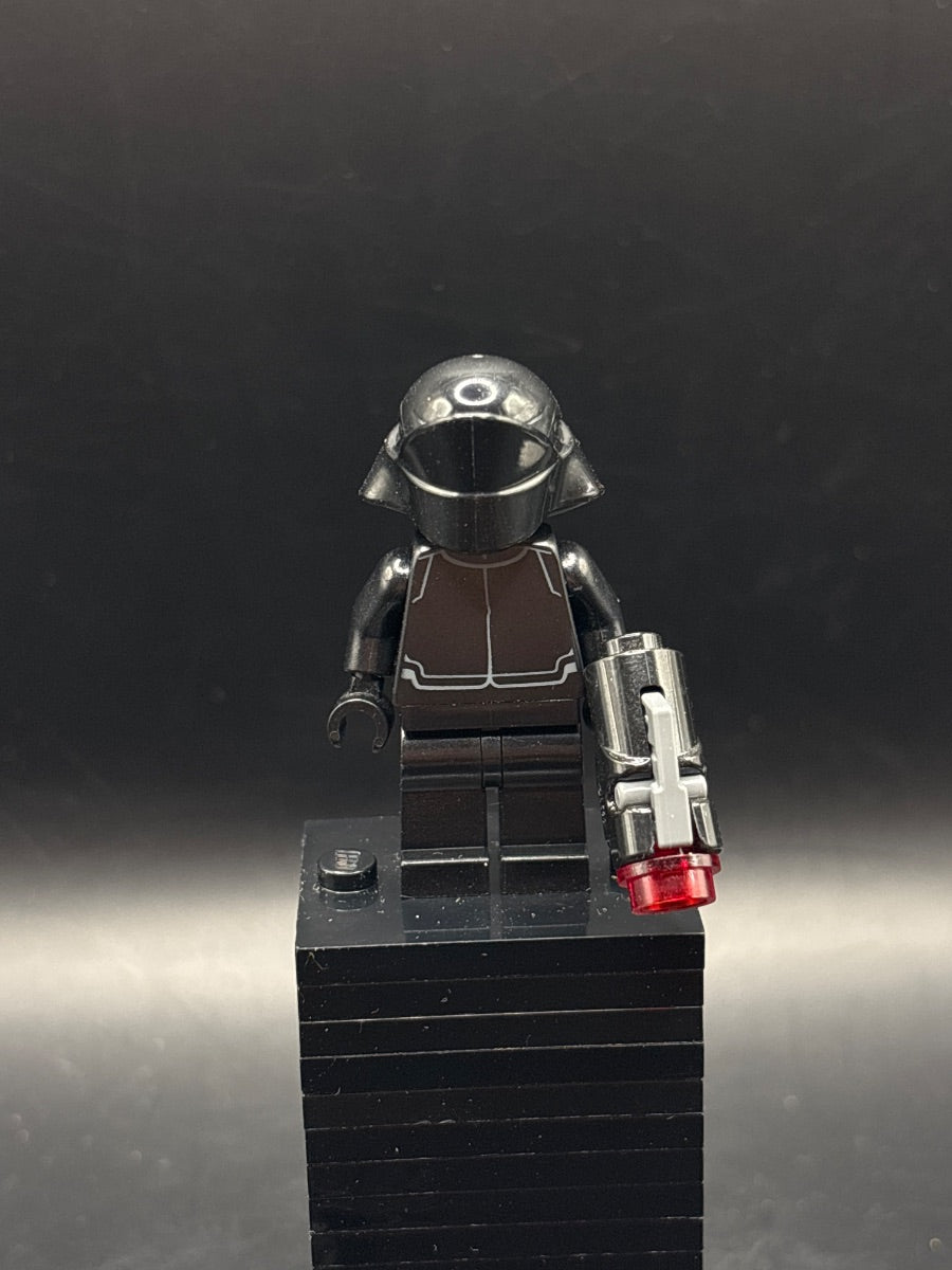 LEGO Minifigura First Order Crew Member (Fleet Engineer / Gunner) - Light Nougat Head - Star Wars — frente