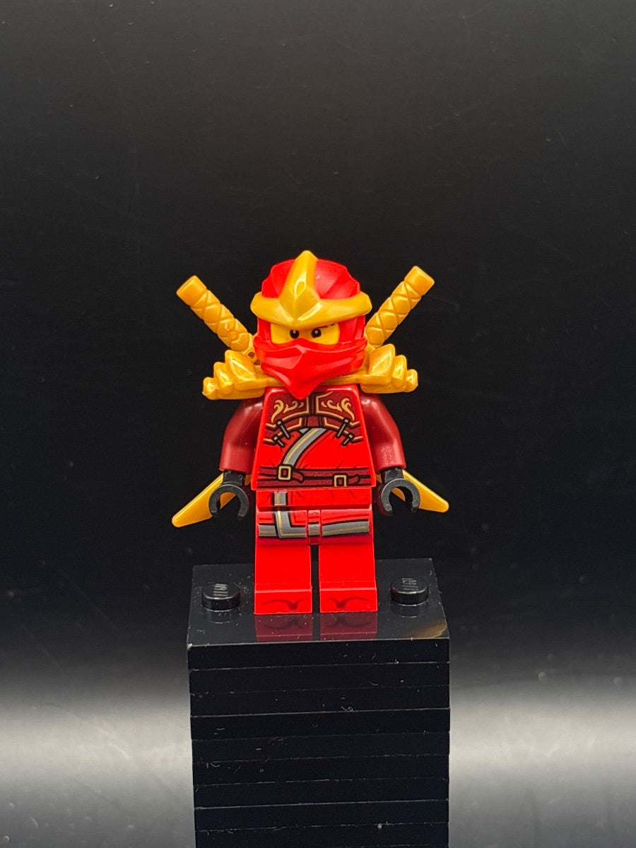LEGO Minifigura Kai ZX - Legacy, Shoulder Armor, Head Wrap - NINJAGO — frente