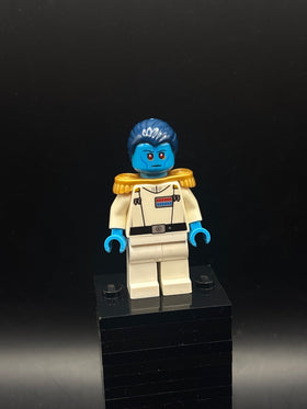 LEGO Minifigura Grand Admiral Thrawn - Dark Azure Skin - Star Wars