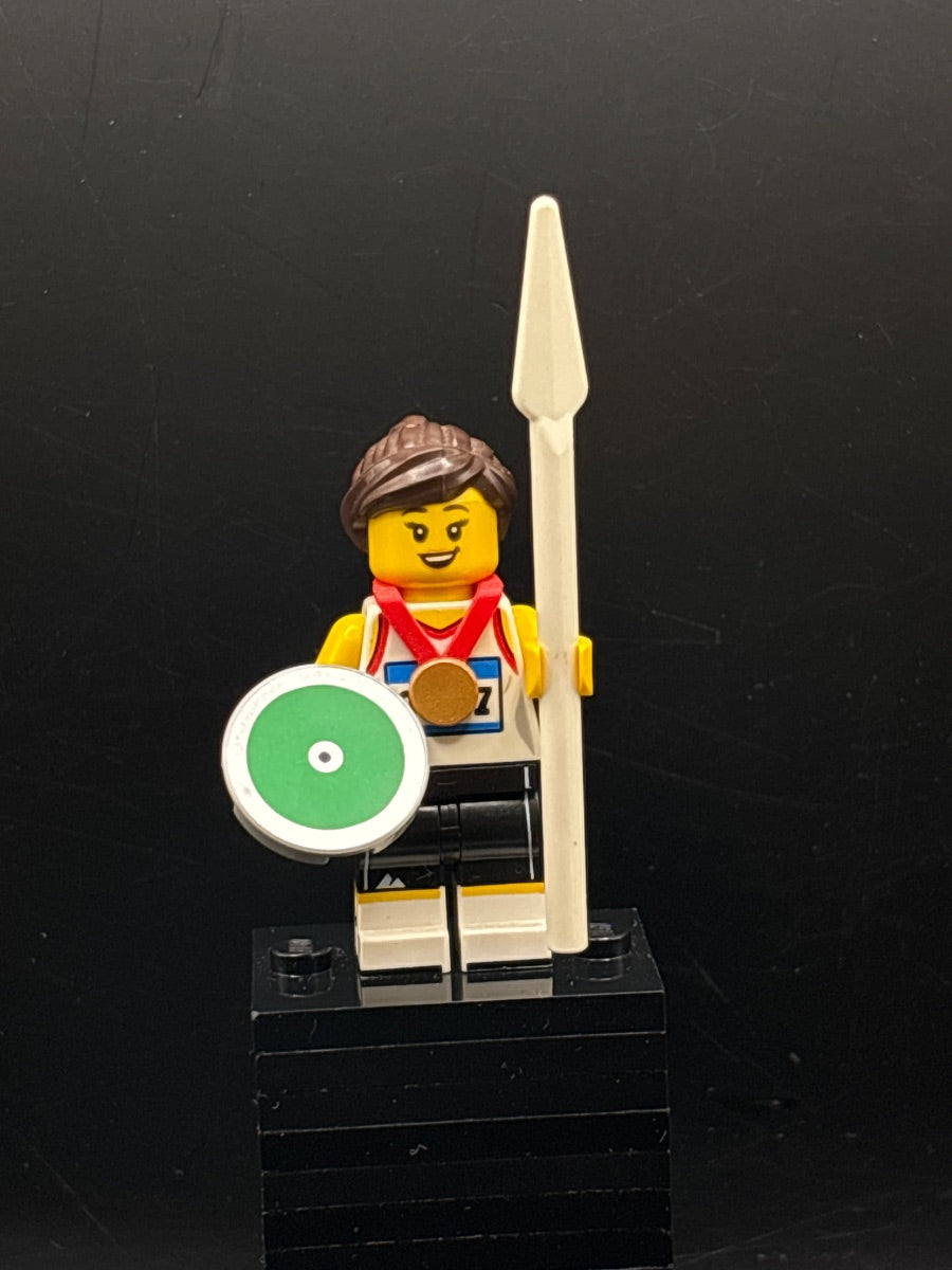 LEGO Minifigura Athlete, Series 20 (Minifigure Only without Stand and Accessories) - Collectible Minifigures — frente