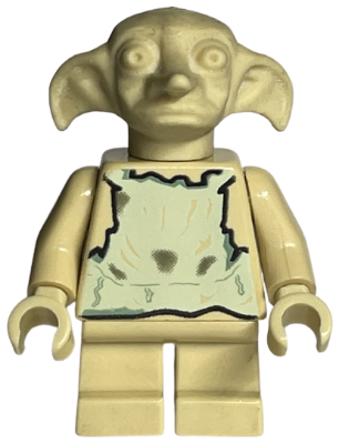 LEGO Minifigura Dobby (Elf) - Tan - Harry Potter — imagen BrickLink