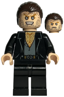 Fenrir Greyback - Dark Brown Hair - BrickLink - DagaBlocks