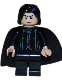 Professor Severus Snape - Light Nougat Head, Brown Facial Lines - BrickLink - DagaBlocks
