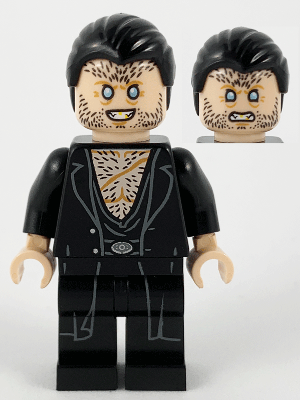 Fenrir Greyback - Black Hair - BrickLink - DagaBlocks