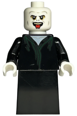 Lord Voldemort - White Head, Black Skirt, Tongue - BrickLink - DagaBlocks