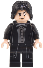 LEGO Minifigura Professor Severus Snape - Dark Silver Vest - Harry Potter — imagen BrickLink