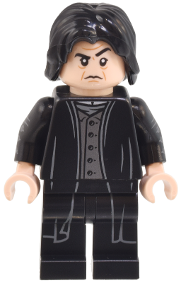 LEGO Minifigura Professor Severus Snape - Dark Silver Vest - Harry Potter — imagen BrickLink