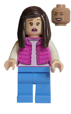 Tourist - Pink Jacket - BrickLink - DagaBlocks