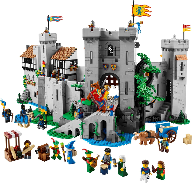 LEGO® 10305 – Lion Knights’ Castle | 4,514 piezas | Set de colección medieval