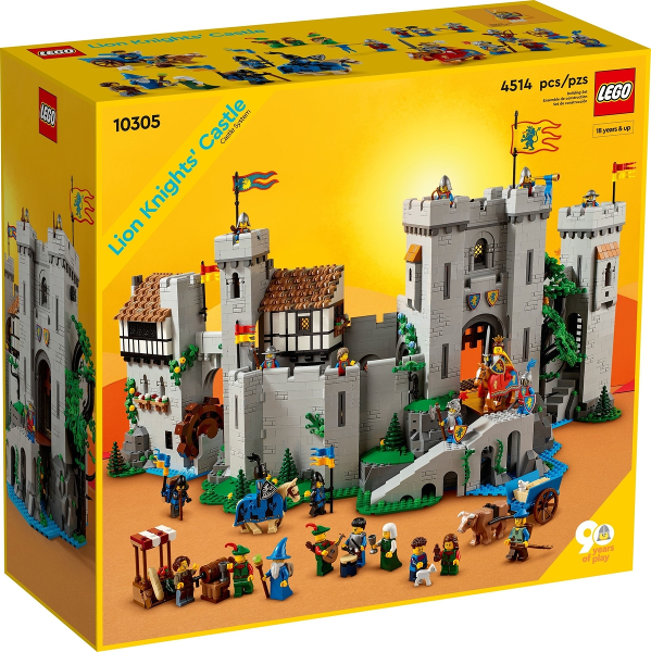 LEGO® 10305 – Lion Knights’ Castle | 4,514 piezas | Set de colección medieval