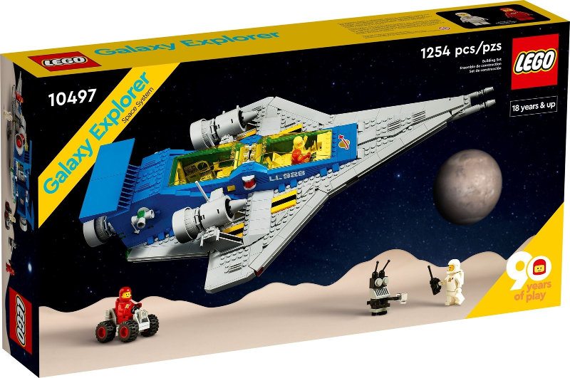 LEGO® 10497 – Galaxy Explorer | 1,254 piezas | Set espacial de colección