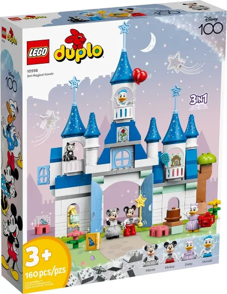 LEGO® 10998 – DUPLO 3in1 Magical Castle | 160 piezas | Disney para preescolares