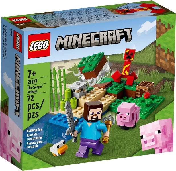 LEGO® 21177 – The Creeper Ambush | 72 piezas | Minecraft