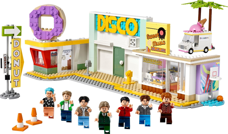 LEGO® 21339 – BTS Dynamite | 749 piezas | Set de colección musical