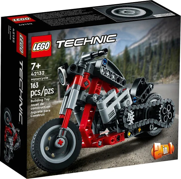 LEGO® 42132 – Motorcycle | 163 piezas | Technic 2‑en‑1