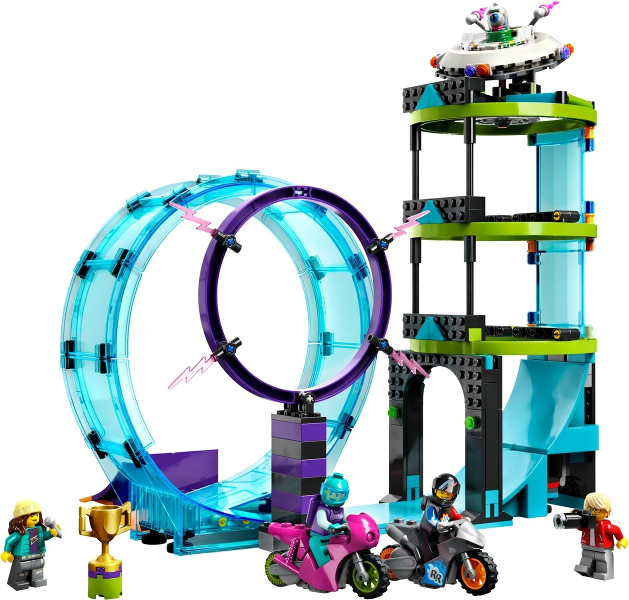 LEGO® 60361 – Ultimate Stunt Riders Challenge | 385 piezas | City Stuntz