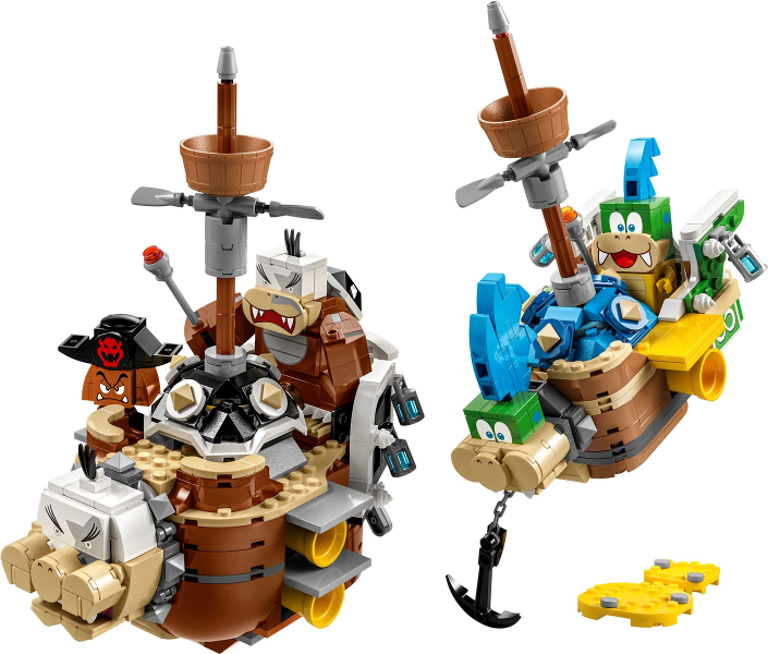 LEGO® 71427 – Larry’s & Morton’s Airships | 1,062 piezas | Super Mario expansión