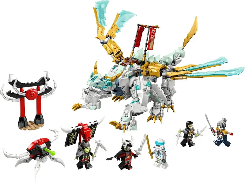LEGO® 71786 – Zane’s Ice Dragon Creature | 973 piezas | NINJAGO 2‑en‑1