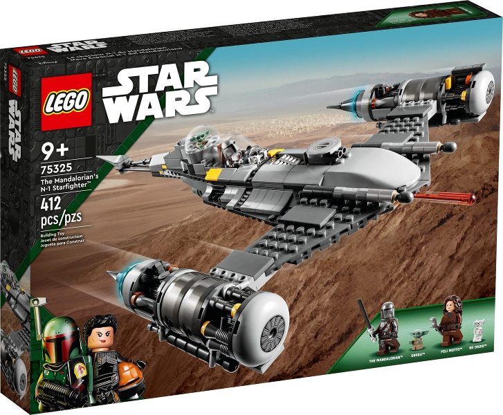 LEGO® 75325 – The Mandalorian’s N‑1 Starfighter | 412 piezas | Star Wars
