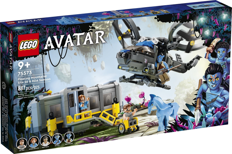 LEGO® 75573 – Floating Mountains: Site 26 & RDA Samson | 887 piezas | Avatar