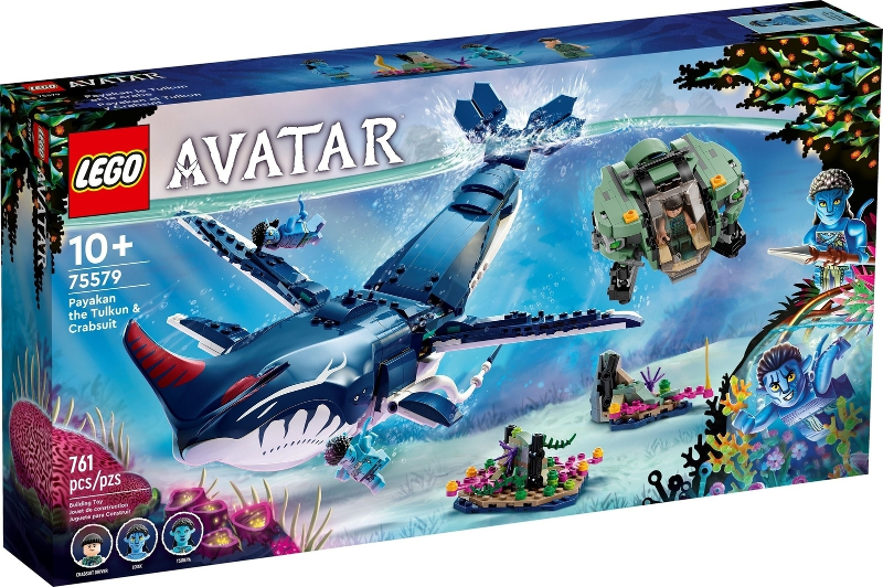 LEGO® 75579 – Payakan the Tulkun & Crabsuit | 761 piezas | Avatar: The Way of Water