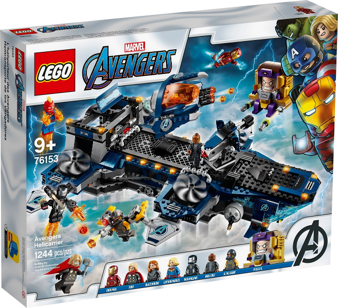 LEGO® 76153 – Avengers Helicarrier | 1,244 piezas | Marvel Super Heroes