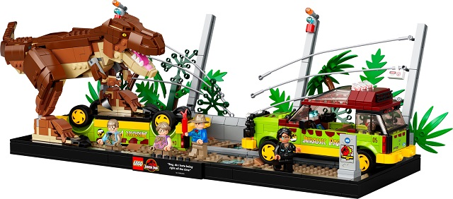 LEGO® 76956 – T. rex Breakout | 1,212 piezas | Jurassic Park diorama