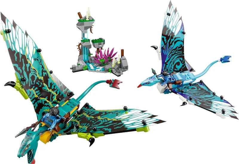LEGO® 75572 – Jake & Neytiri’s First Banshee Flight | 572 piezas | Avatar Pandora