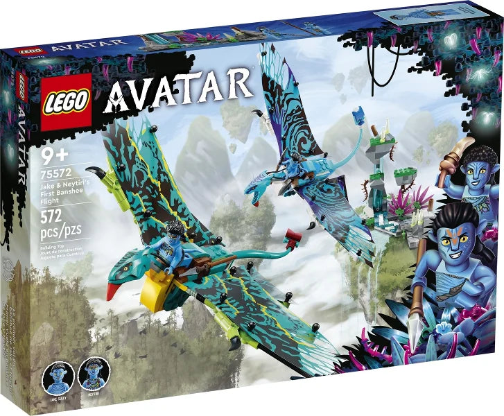 LEGO® 75572 – Jake & Neytiri’s First Banshee Flight | 572 piezas | Avatar Pandora