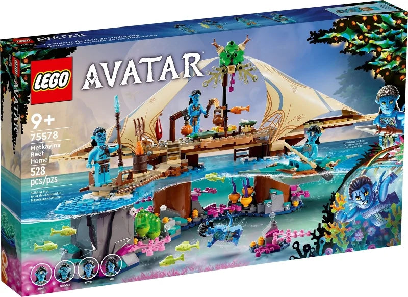 LEGO® 75578 – Metkayina Reef Home | 528 piezas | Avatar The Way of Water