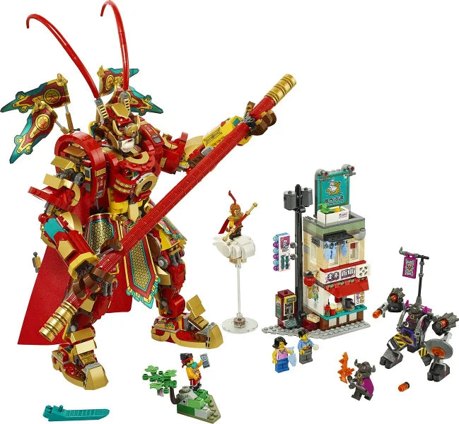 LEGO® 80012 – Monkey King Warrior Mech | 1,629 piezas | Monkie Kid mecha gigante