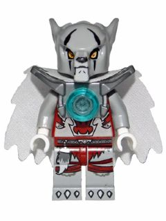 Worriz - Flat Silver Armor, Cape - BrickLink - DagaBlocks
