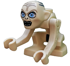 Gollum - Wide Eyes - BrickLink - DagaBlocks
