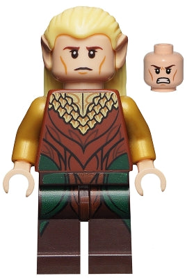 Legolas - Reddish Brown and Gold Robe — imagen BrickLink