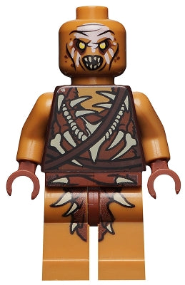 Gundabad Orc - Bald, White Forehead Paint — imagen BrickLink