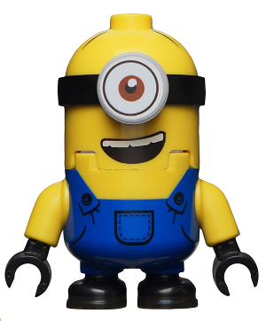LEGO Minifigura Minion Stuart - Blue Overalls - Despicable Me & Minions — imagen BrickLink