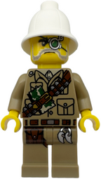 LEGO Minifigura Major Quinton Steele - Monster Fighters — imagen BrickLink