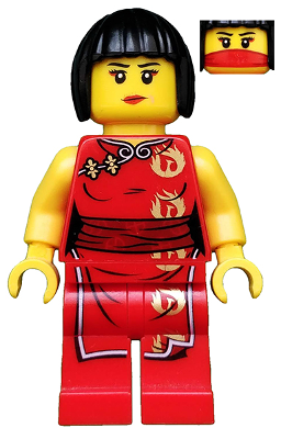 LEGO Minifigura Nya - The Golden Weapons - NINJAGO — imagen BrickLink