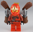 LEGO Minifigura Kai ZX - Ninja Rocket Pack - NINJAGO — imagen BrickLink