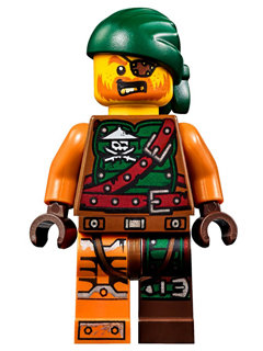 LEGO Minifigura Bucko - NINJAGO — imagen BrickLink