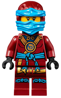 LEGO Minifigura Nya (Deepstone Armor) Skybound - NINJAGO — imagen BrickLink