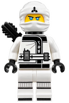 LEGO Minifigura Zane Black Quiver - The LEGO Ninjago Movie — imagen BrickLink