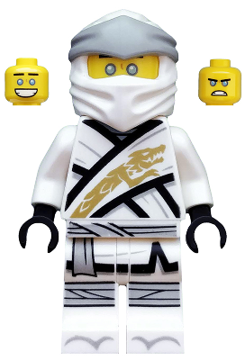LEGO Minifigura Zane Legacy - NINJAGO — imagen BrickLink