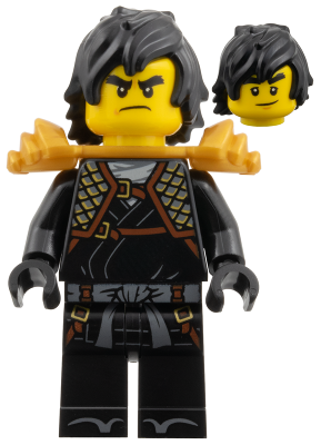 LEGO Minifigura Cole ZX - Legacy, Hair - NINJAGO — imagen BrickLink