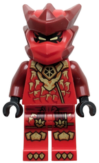 LEGO Minifigura Kai - Dragons Rising, Tunic with Dragon Head, Helmet - NINJAGO — imagen BrickLink