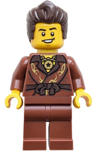 Dareth - Reddish Brown Robe, Reddish Brown Plain Legs (BAM) - BrickLink - DagaBlocks