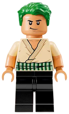 LEGO Minifigura Roronoa Zoro - One Piece — imagen BrickLink