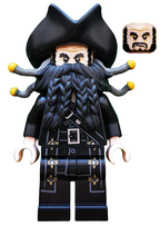 LEGO Minifigura Blackbeard - Pirates of the Caribbean — imagen BrickLink