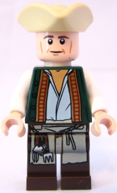 LEGO Minifigura Cook - Pirates of the Caribbean — imagen BrickLink