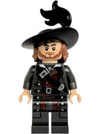 Hector Barbossa - Pearl Dark Gray Coat — imagen BrickLink